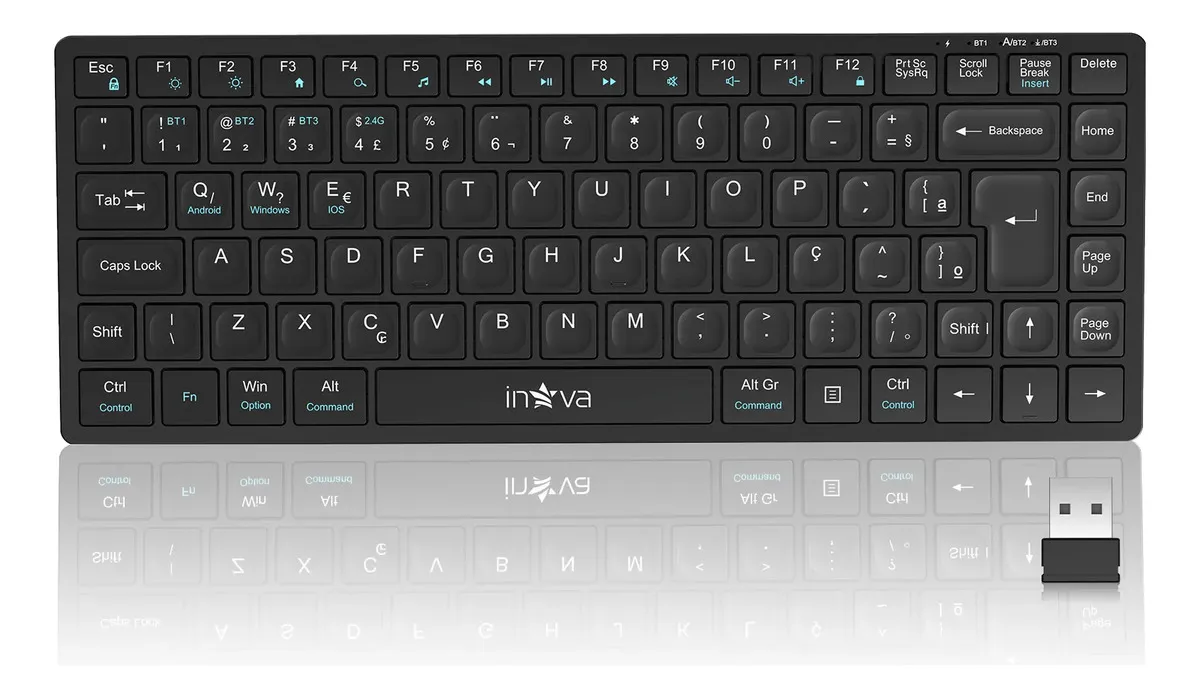 Teclado Mecânico sem fio
