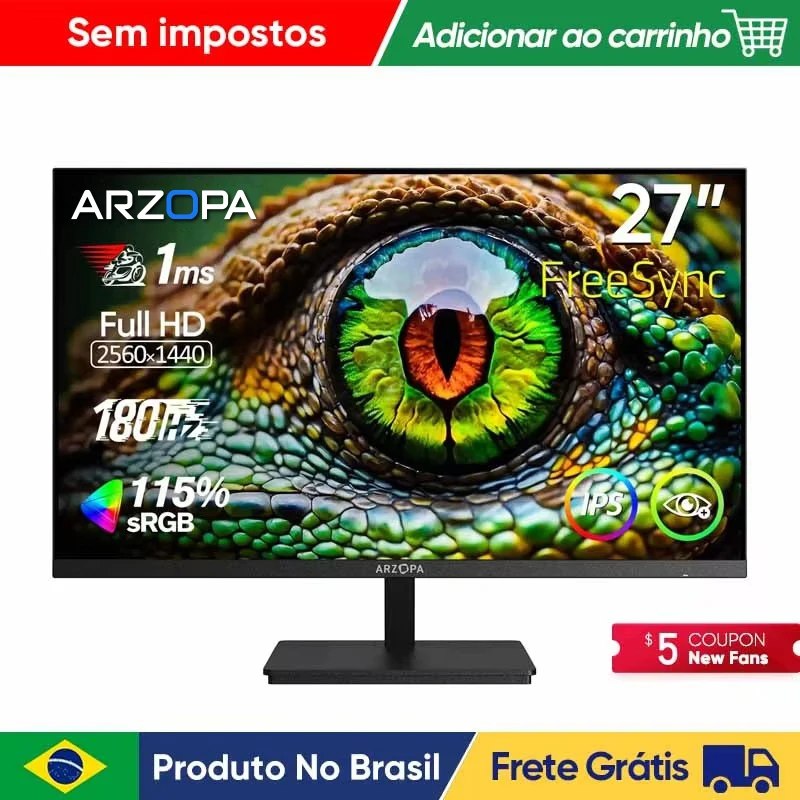 Monitor Gamer Arzopa